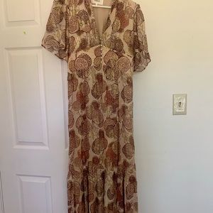 Beautiful Ba&sh maxi dress; size 2 French sizing